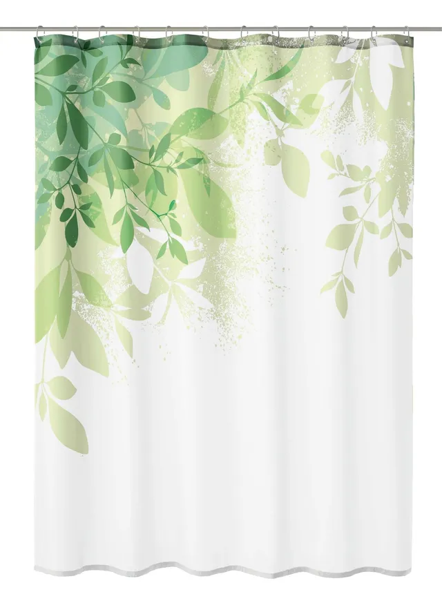 kleine-wolke-duschvorhang-textil-floresta-gr-n-120-x-200-cm image 1