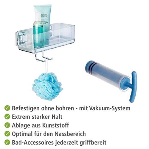 wenko-vacuum-loc-wandregal-quadro-2-etagen-edelstahl image 7