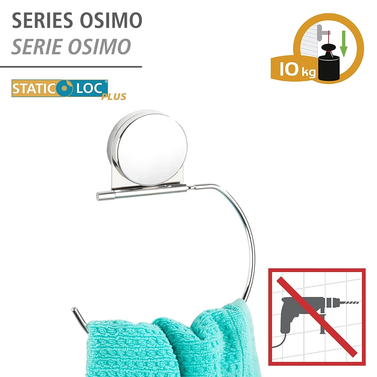 wenko-static-loc-plus-osimo-handtuchring-15-5-x-20-5-x-2-cm-chrom image 2
