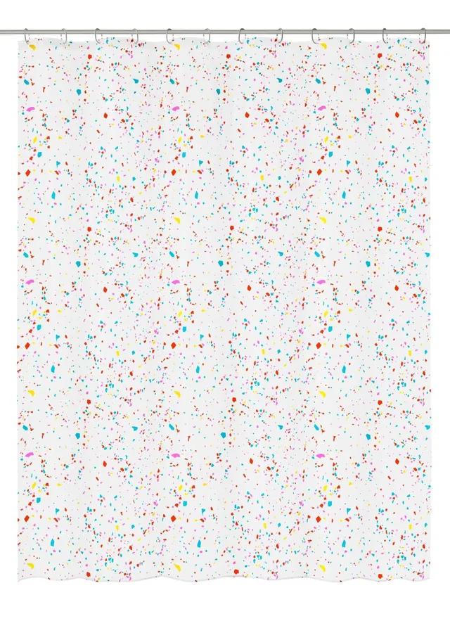 kleine-wolke-duschvorhang-confetti-multicolor-180-x-200-cm-peva image 1