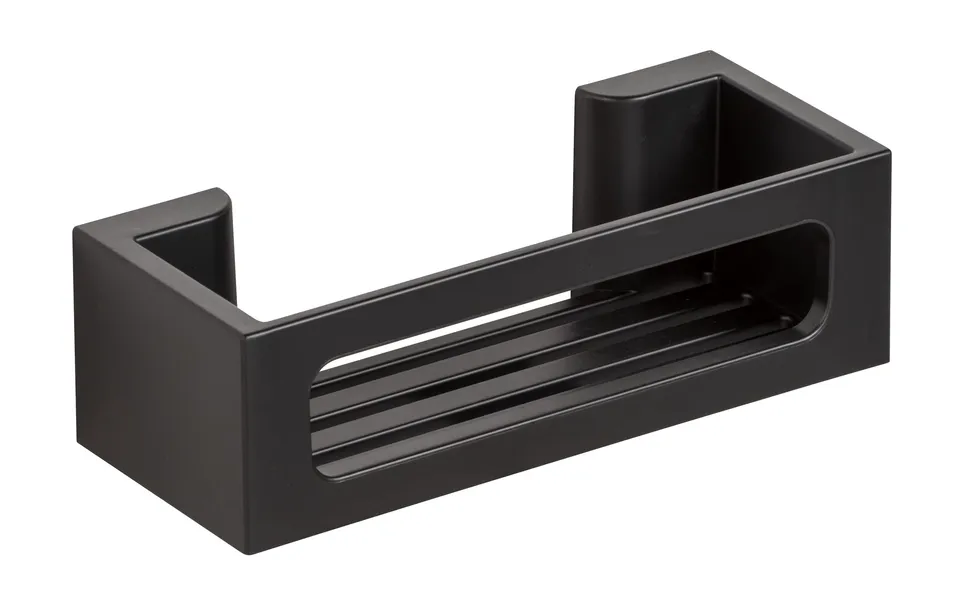 wenko-turbo-loc-wandablage-bralia-duschkorb-schwarz-30-x-8-5-x-12-cm-ohne-bohren image 1