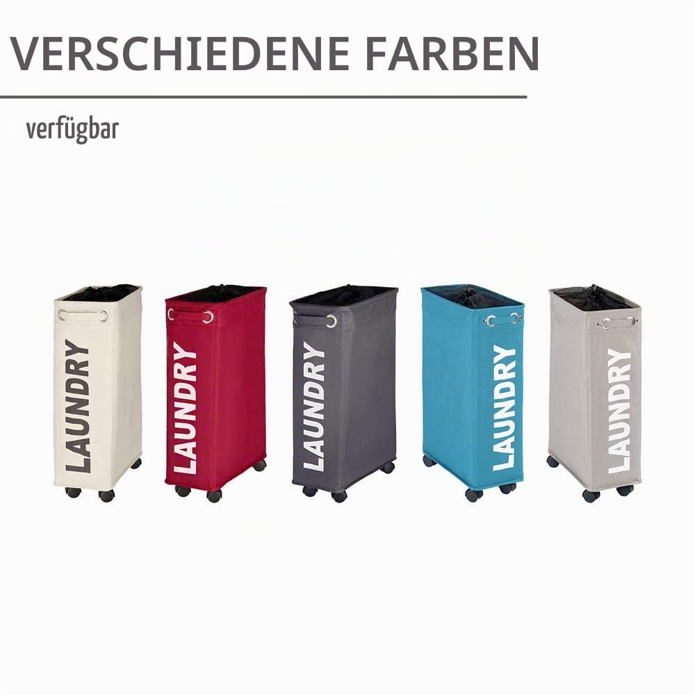 wenko-w-schesammler-corno-taupe-43-l-schmal-mit-rollen image 4