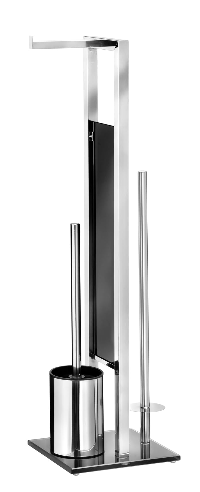 wenko-stand-wc-garnitur-rivalta-3in1-aus-edelstahl-18x70x23-cm image 1