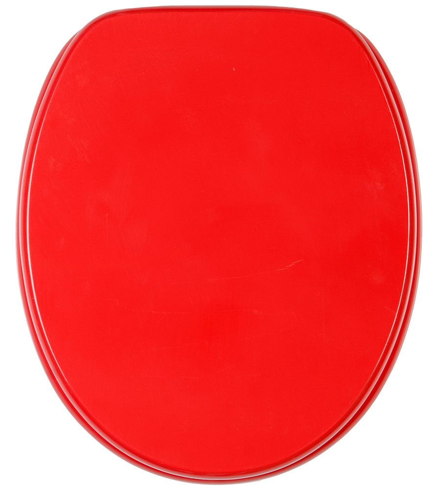 sanilo-wc-sitz-rot-mit-absenkautomatik-holz-a174443 image 1