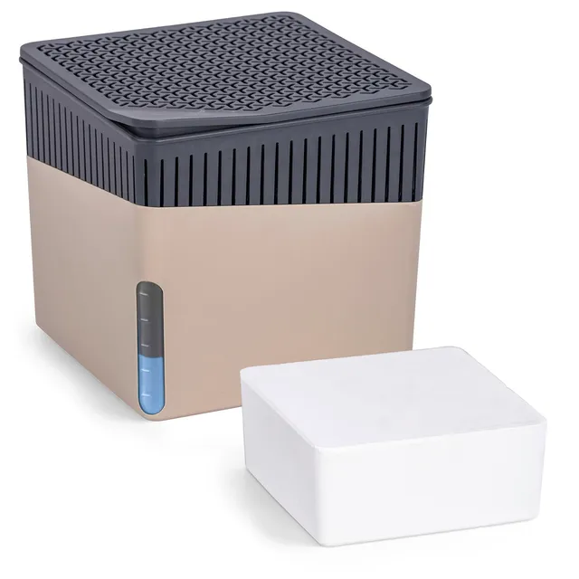 wenko-cube-raumentfeuchter-mit-1000-g-granulat-f-r-r-ume-bis-80-m-beige image 1