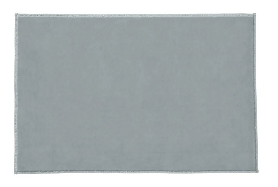 kleine-wolke-badteppich-velvet-platinfarben-70-x-120-cm image 1