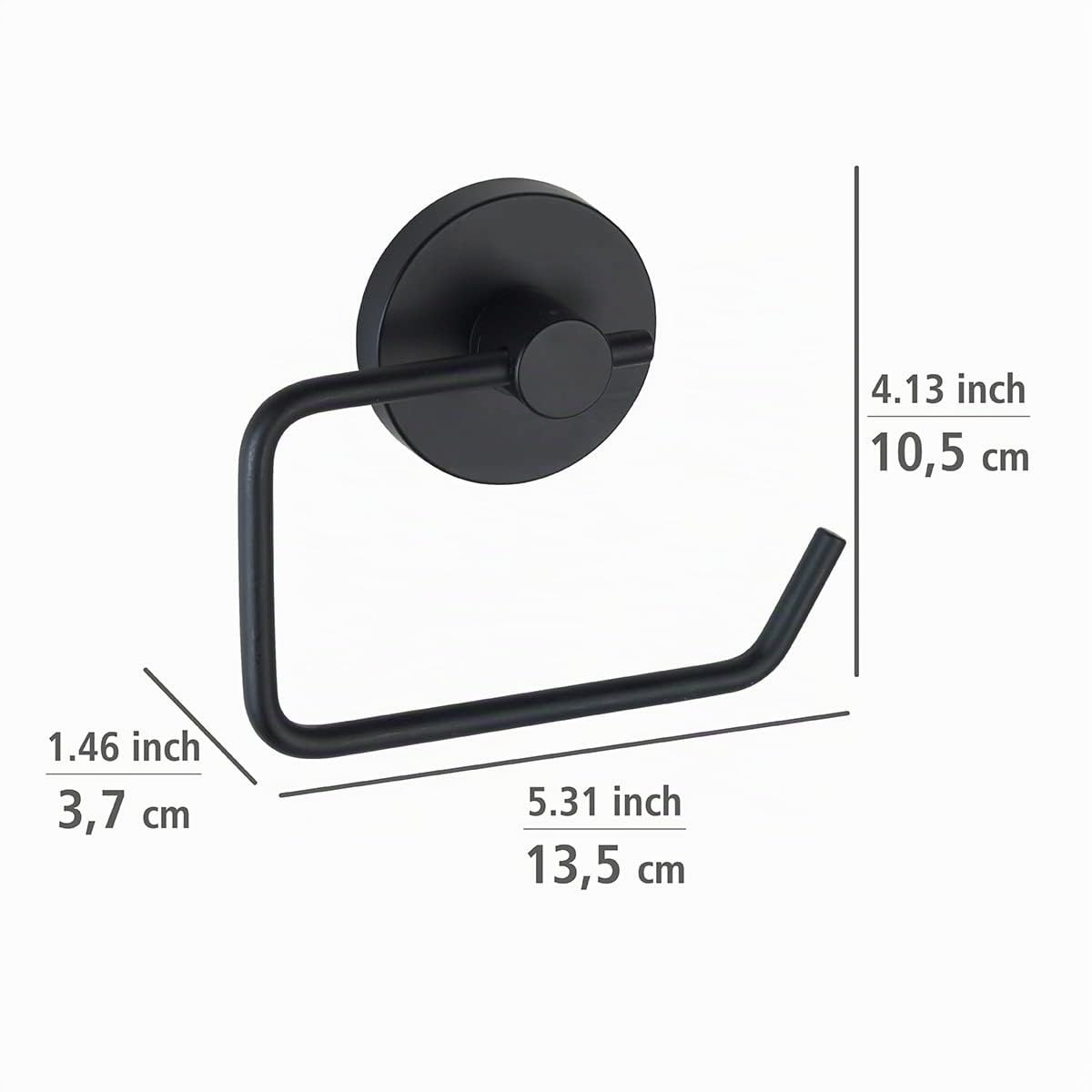 wenko-toilettenpapierhalter-milazzo-vacuum-loc-wc-rollenhalter-ohne-bohren-stahl image 5