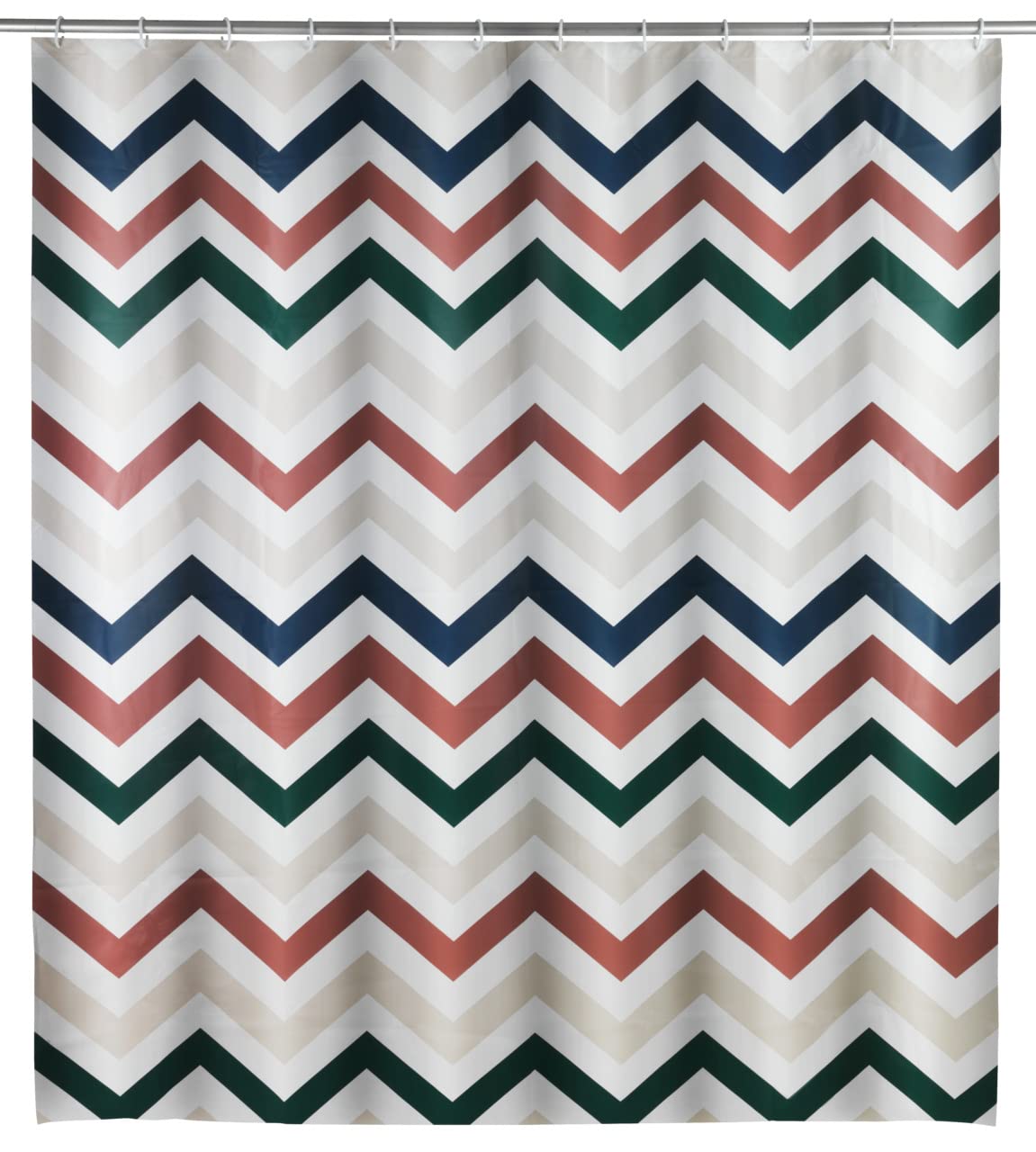 wenko-duschvorhang-bambusa-braun-180-x-200-cm image 8