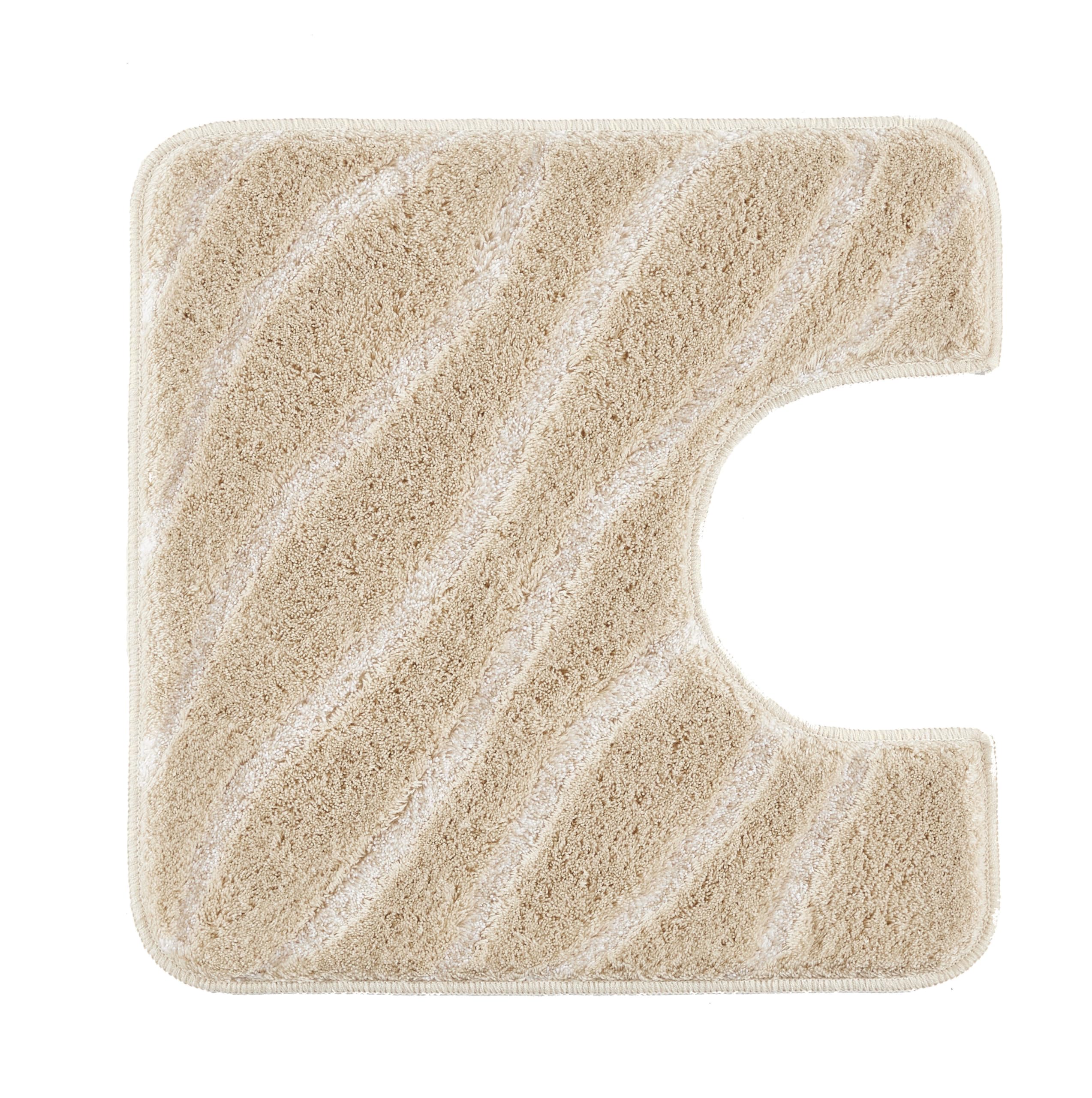 kleine-wolke-tram-wc-vorleger-caramel-55-x-55-cm-mit-ausschnitt-polyacryl image 2