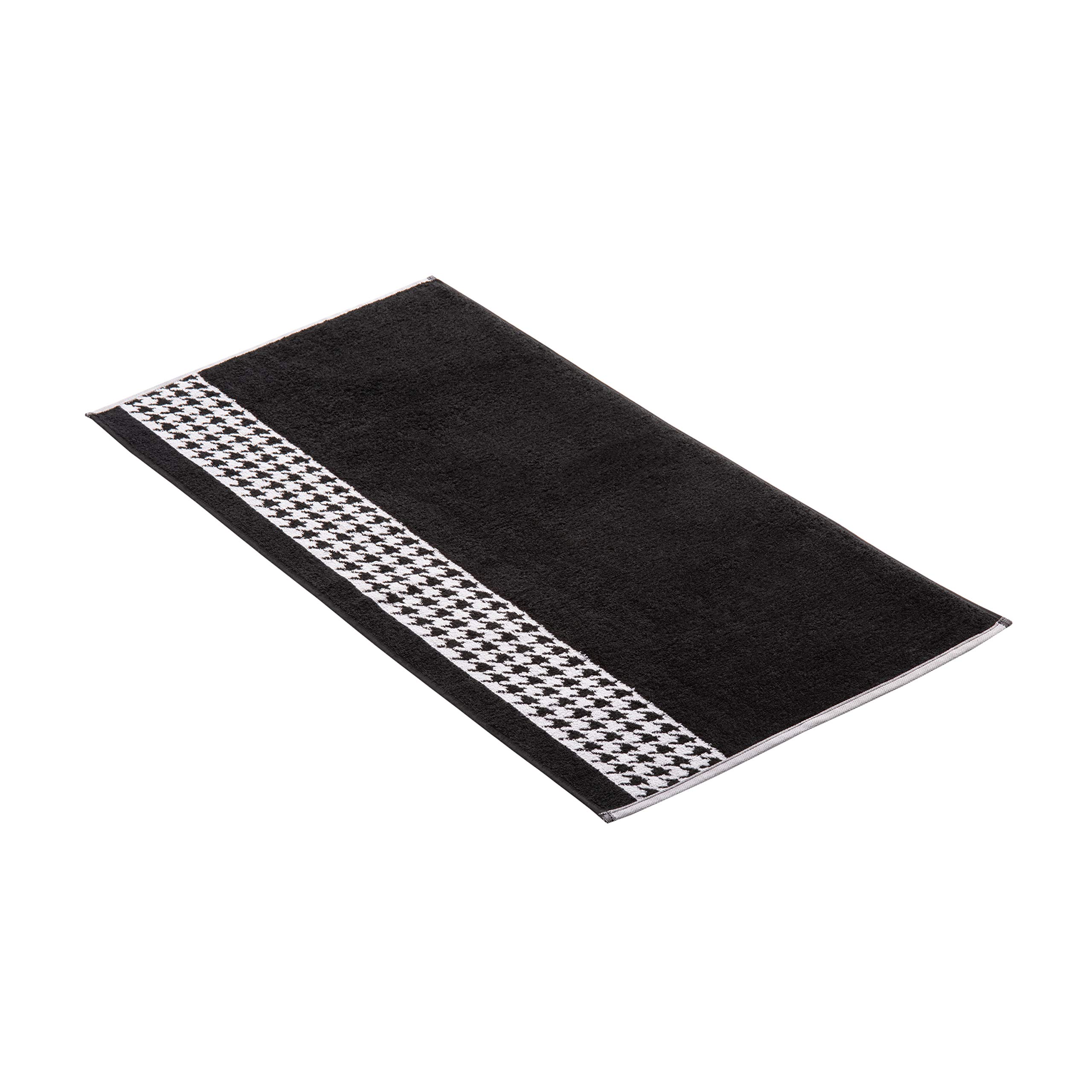 vossen-monte-walk-frottier-handtuch-50x100-cm-schwarz image 2