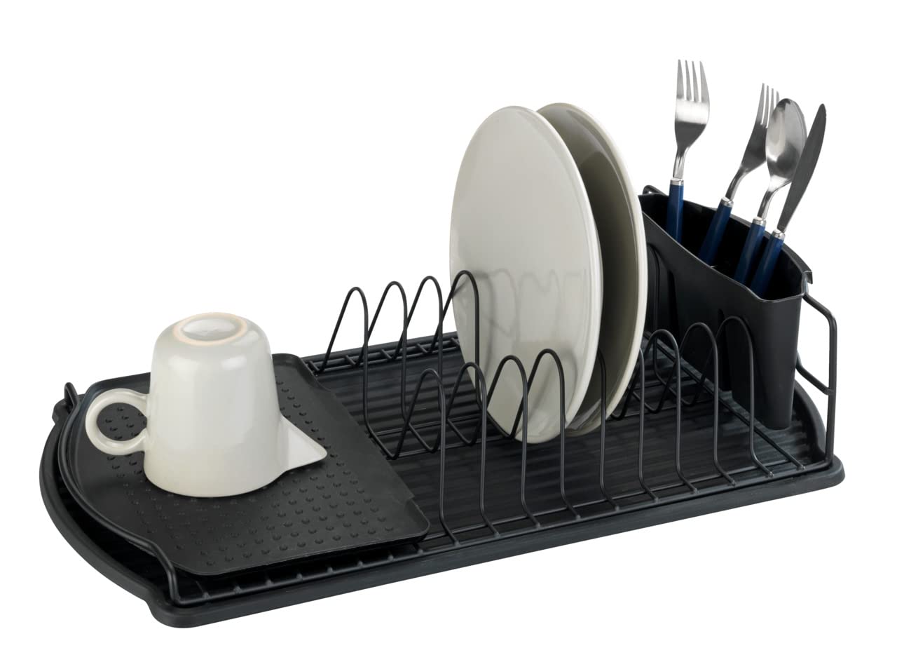 wenko-basic-geschirrabtropfer-47-5x11x26-5-cm-schwarz image 7