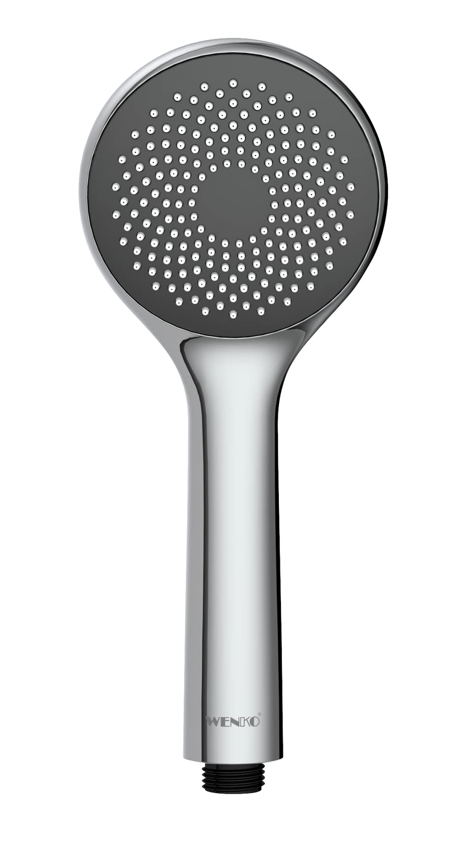 wenko-duschkopf-watersaving-handbrause-grau-9-6-cm image 1