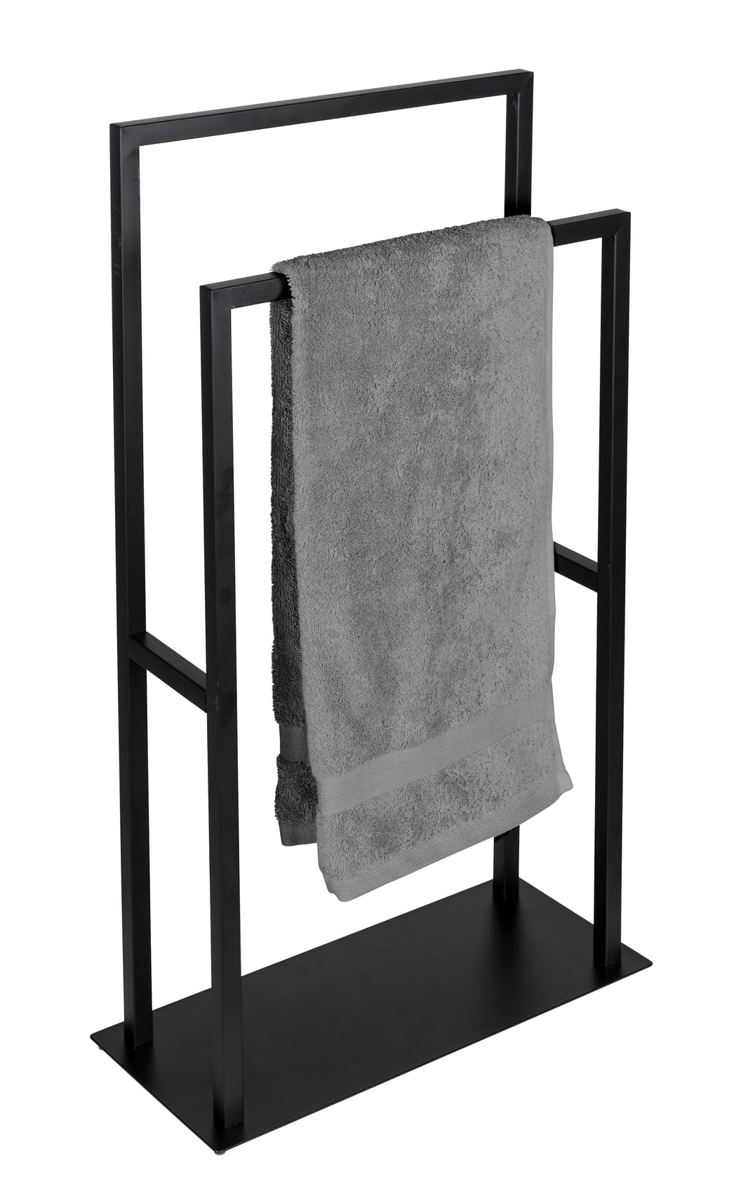wenko-handtuch-und-kleiderst-nder-rivaltana-freistehend-edelstahl-schwarz-matt image 5