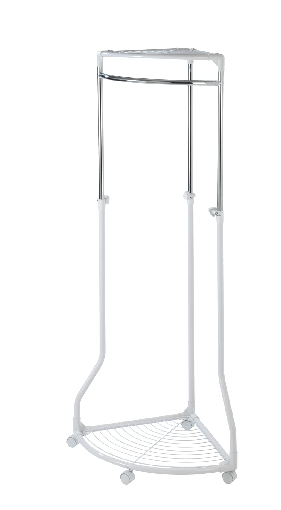 wenko-klappbarer-kleiderst-nder-mit-rollen-88-x-100-168-x-11-49-cm-chrom-grau image 3