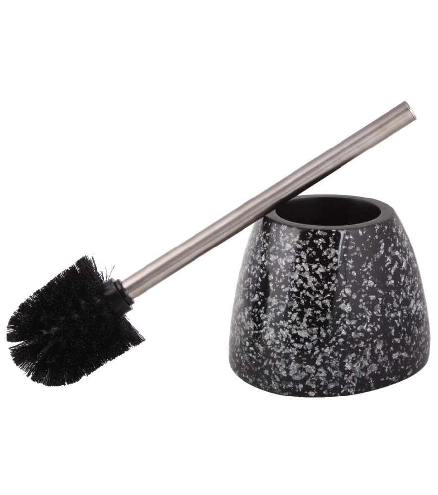 sanilo-badezimmer-set-glitzer-schwarz-seifenspender-wc-b-rste-freistehend image 6