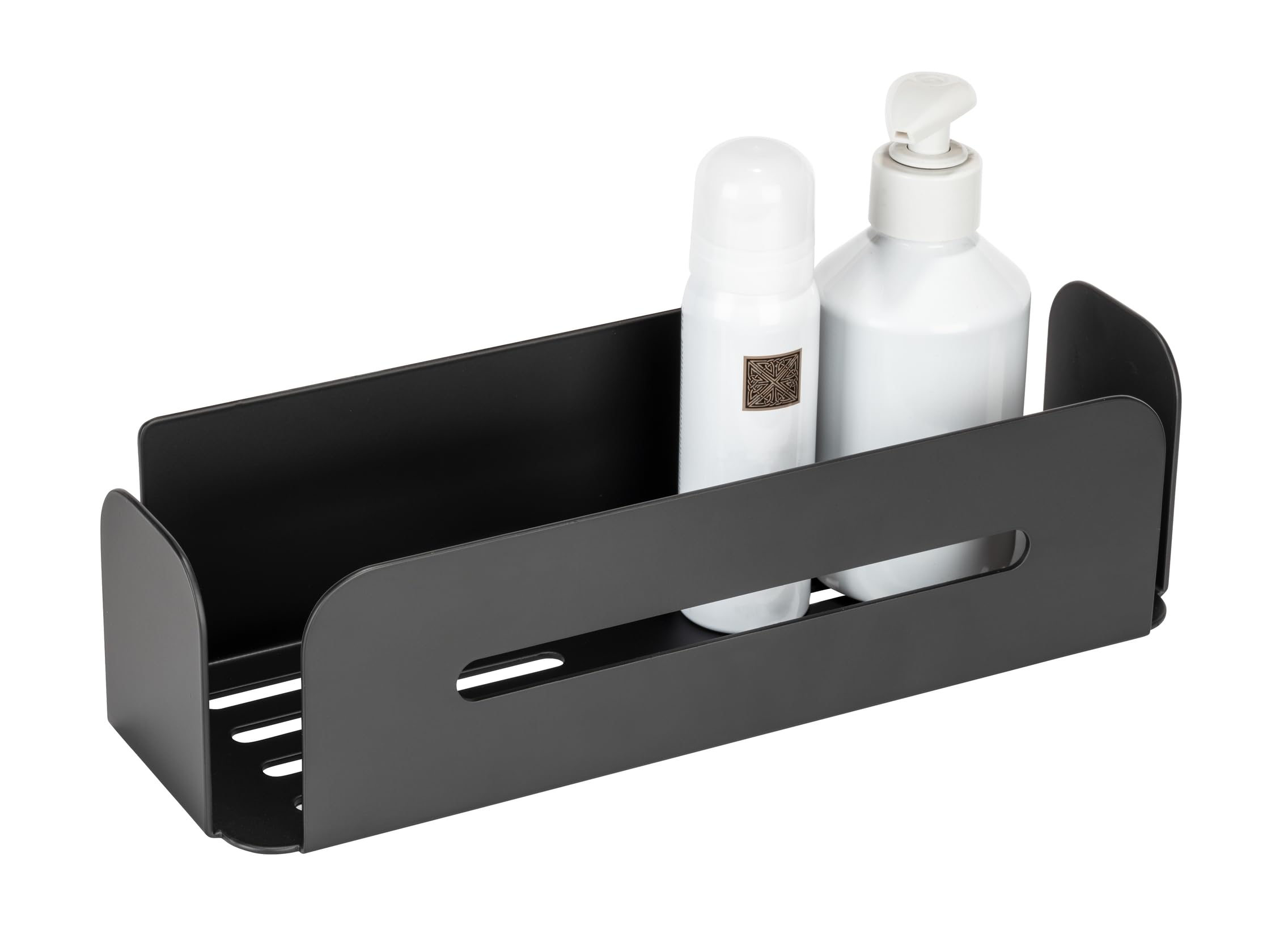 wenko-turbo-loc-bivio-black-matt-wandablage-aus-aluminium-30-x-8-x-10-5-cm image 6