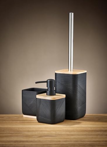 kleine-wolke-wc-b-rsten-halter-crossover-schwarz-mit-bambusdeckel image 8
