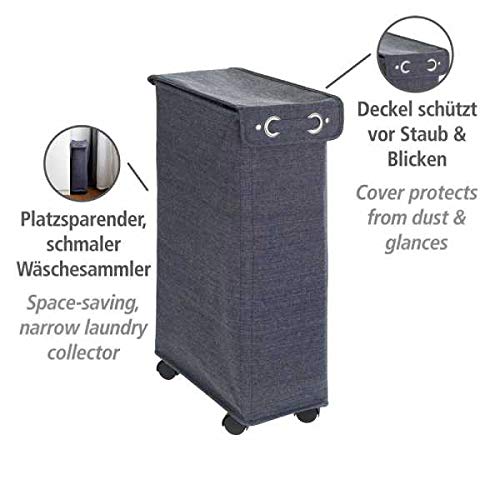 wenko-w-schesammler-corno-prime-blau-schmaler-w-schekorb-mit-deckel-43-l image 3