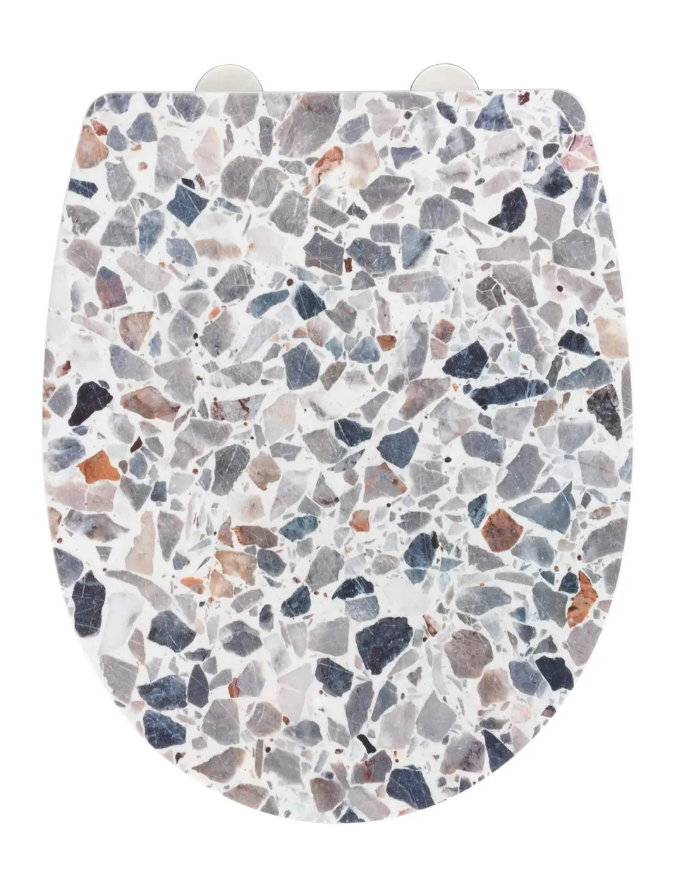 wenko-wc-sitz-terrazzo-mit-absenkautomatik-thermoplast-36-5-x-45-cm image 1