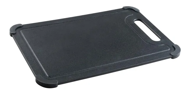 wenko-peet-schneidebrett-mit-anti-rutsch-ecken-schwarz image 1