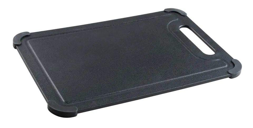 wenko-peet-schneidebrett-mit-anti-rutsch-ecken-schwarz image 1