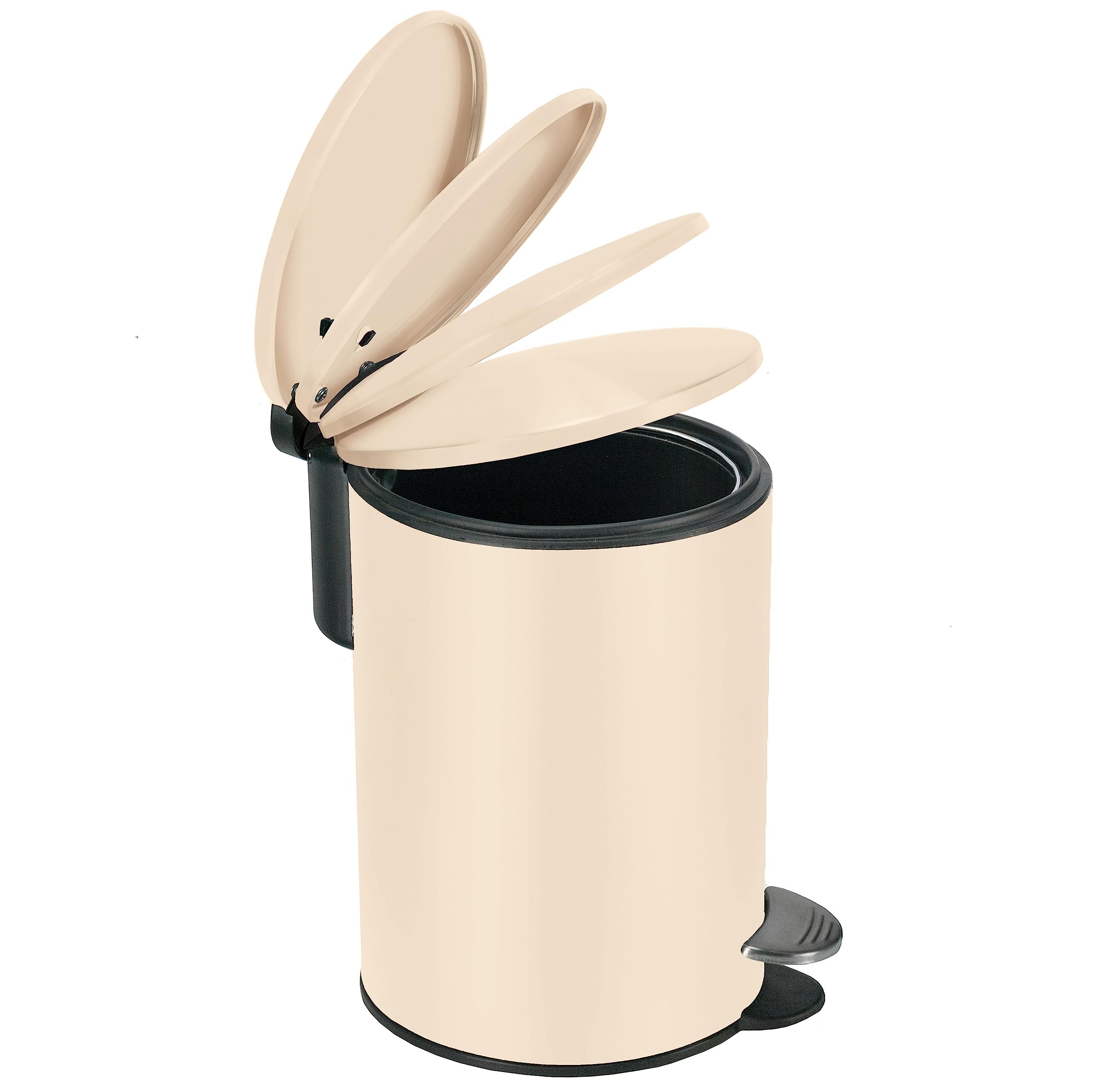 kleine-wolke-kosmetikeimer-silence-3-liter-treteimer-metall-soft-close-sandbeige image 3