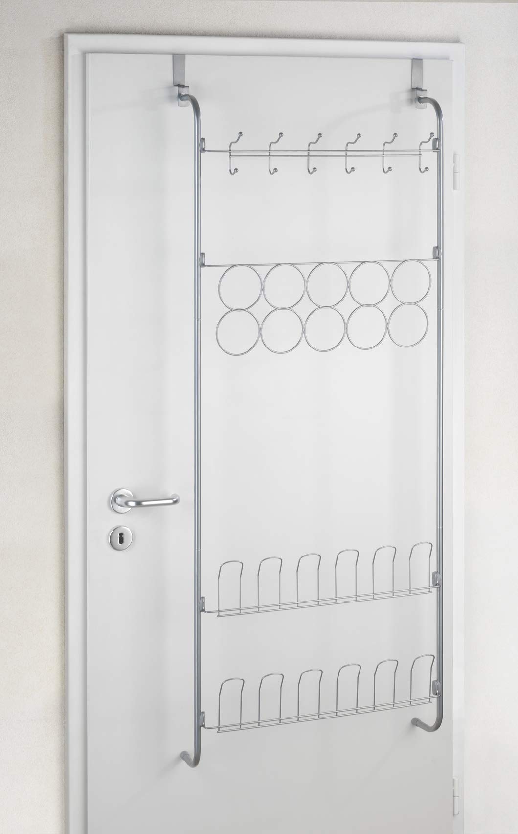 wenko-t-r-organizer-h-nge-regal-59-x-150-5-x-18-5-cm-f-r-kleidung-und-schuhe-sil image 6