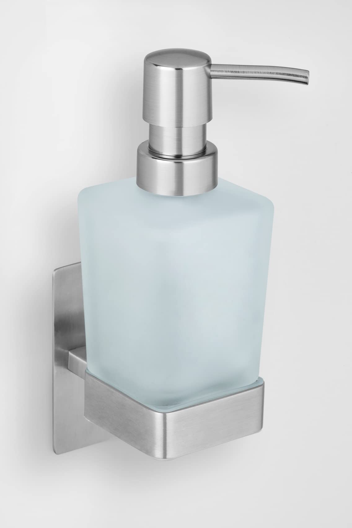 wenko-seifenspender-genova-matt-200-ml-edelstahl-glas-6-2x19-7x9-cm image 5
