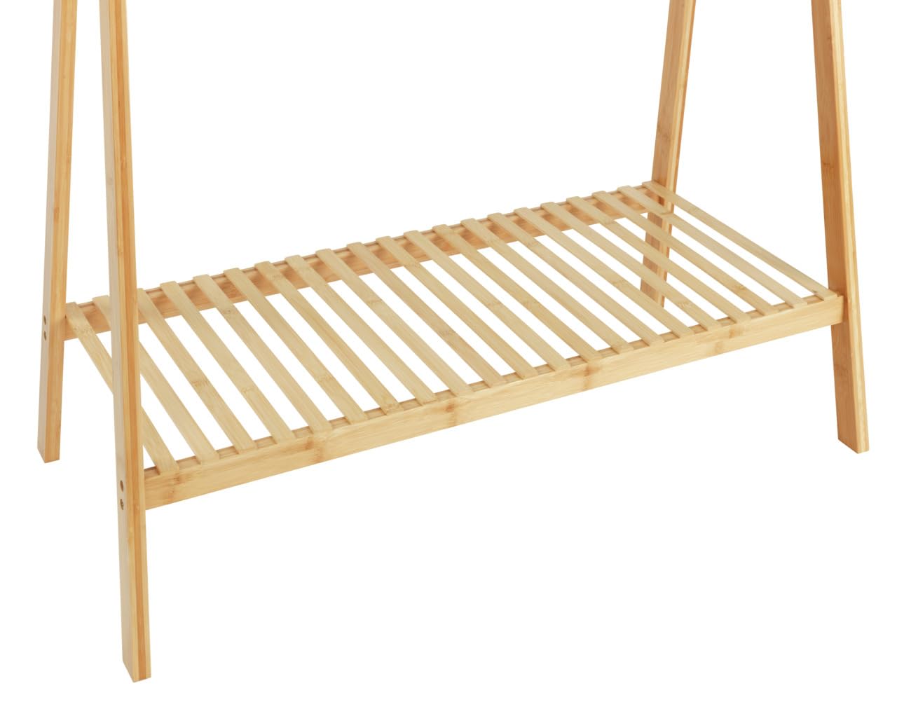 wenko-lanai-standgarderobe-aus-bambus-88-x-170-x-42-cm-mit-2-ablagen image 5
