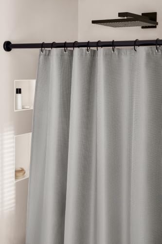 kleine-wolke-griglia-duschvorhang-textil-platin-180x200-cm image 7