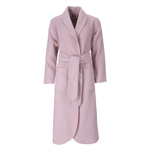 vossen-damen-bademantel-catania-sea-lavender-xs-waffelpiqu image 7
