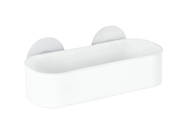 wenko-static-loc-wandablage-osimo-wei-27-x-9-5-x-12-cm-befestigung-ohne-bohren image 1