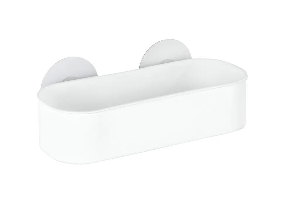 wenko-static-loc-wandablage-osimo-wei-27-x-9-5-x-12-cm-befestigung-ohne-bohren image 1