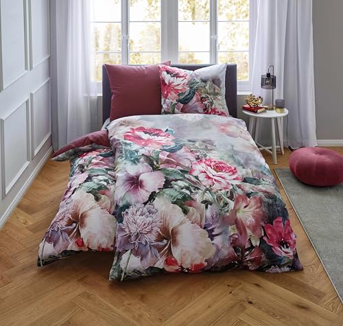 kleine-wolke-bettw-sche-satin-jadwiga-rot-155-x-220-cm-80-x-80-cm image 8