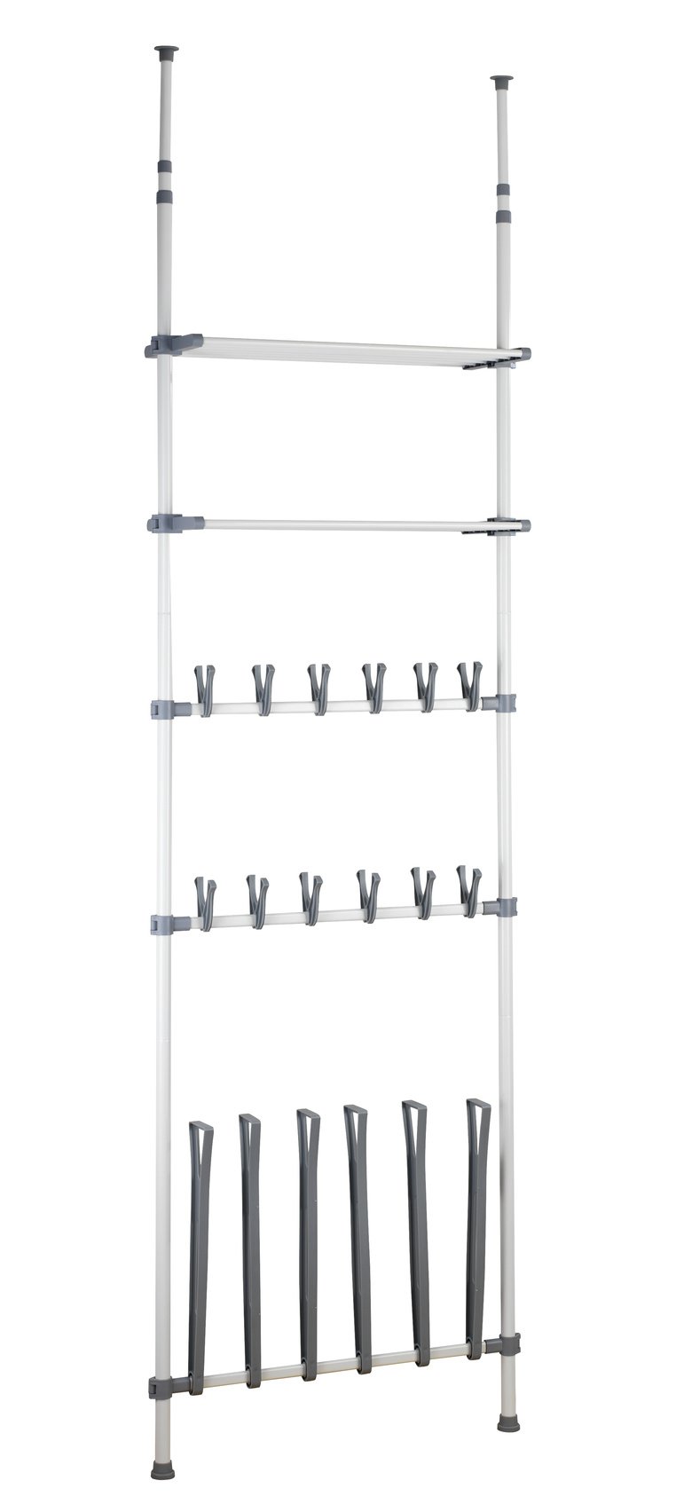 wenko-teleskop-garderoben-set-edelstahl-3-teilig-150-245-x-160-202-cm-silber image 3