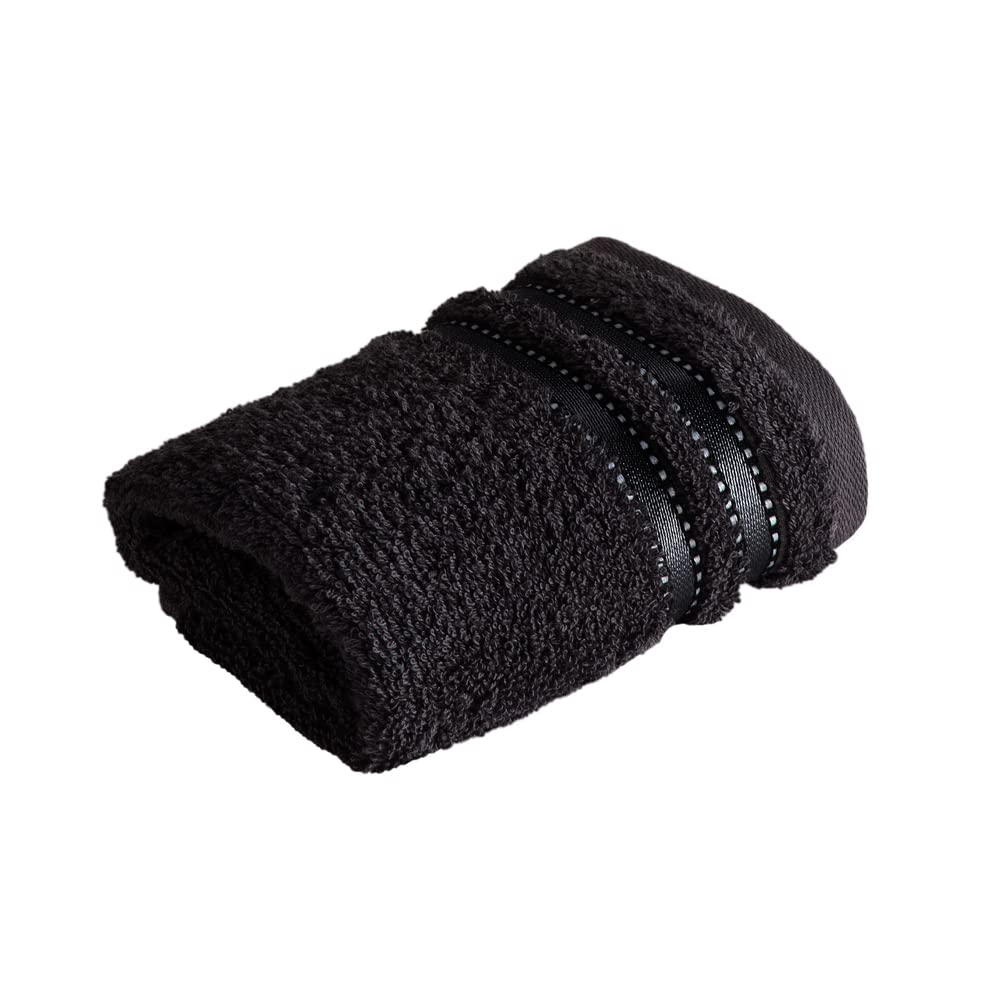 vossen-cult-de-luxe-seiftuch-30x30-cm-schwarz image 3