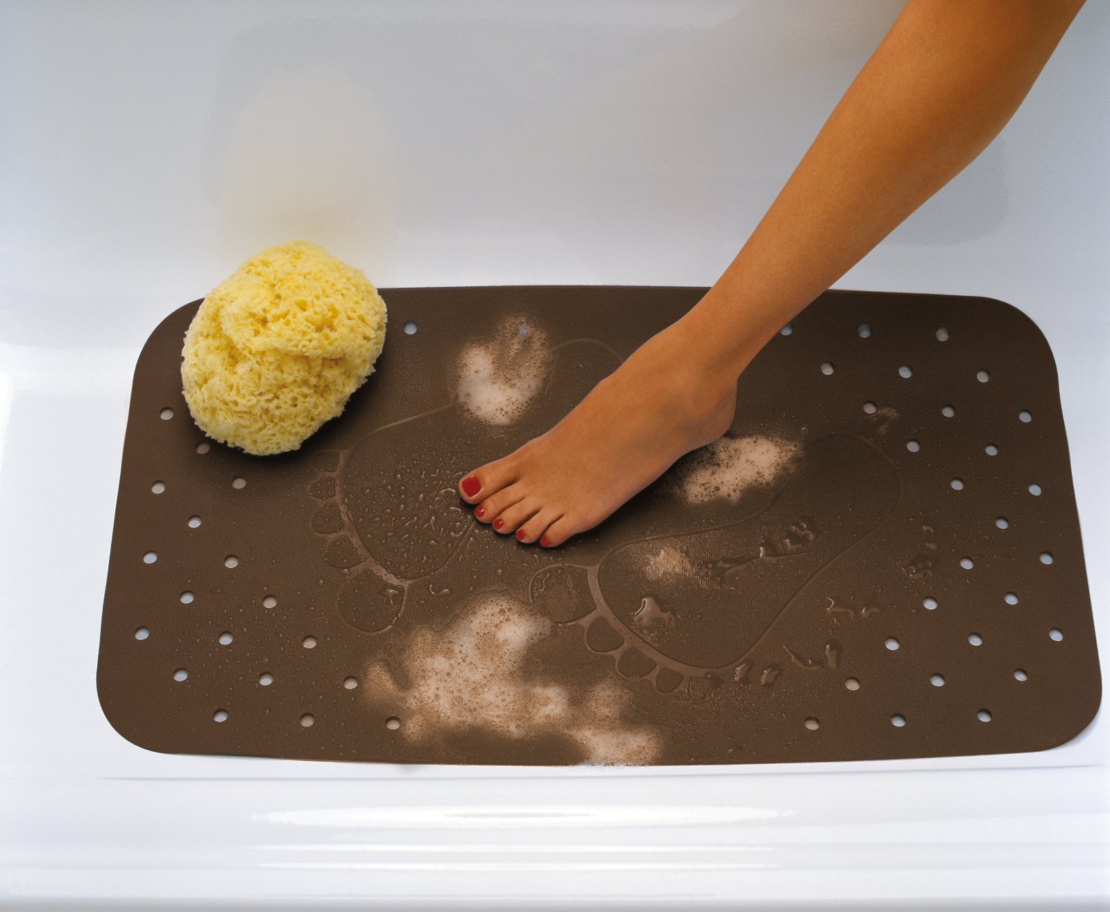 ridder-plattfu-wanneneinlage-38x72-cm-braun-rutschfeste-badematte-tpe image 2