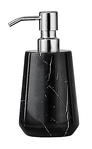 kleine-wolke-seifenspender-carrara-schwarz-150-ml-marmor-bad-accessoire image 5