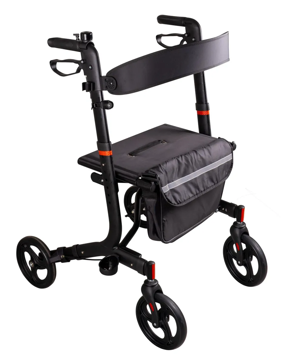 ridder-rollator-easycomfort-faltbar-gehwagen-mit-sitz-tasche-bis-125-kg image 1