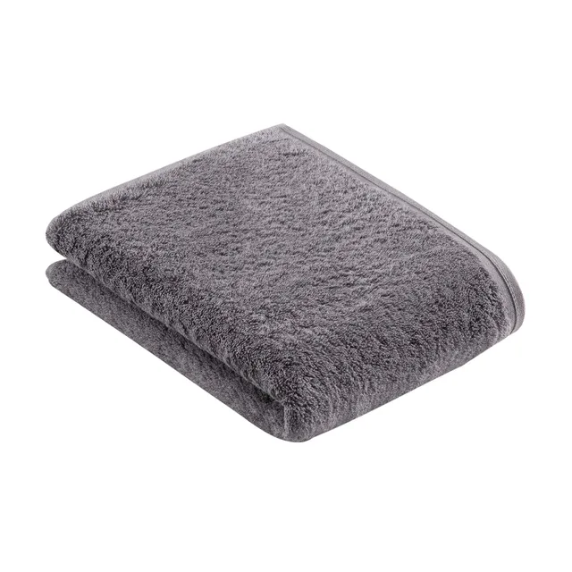 vossen-vegan-life-duschtuch-67-x-140-cm-dunkelgrau-zertifiziert-veganes-handtuch image 1