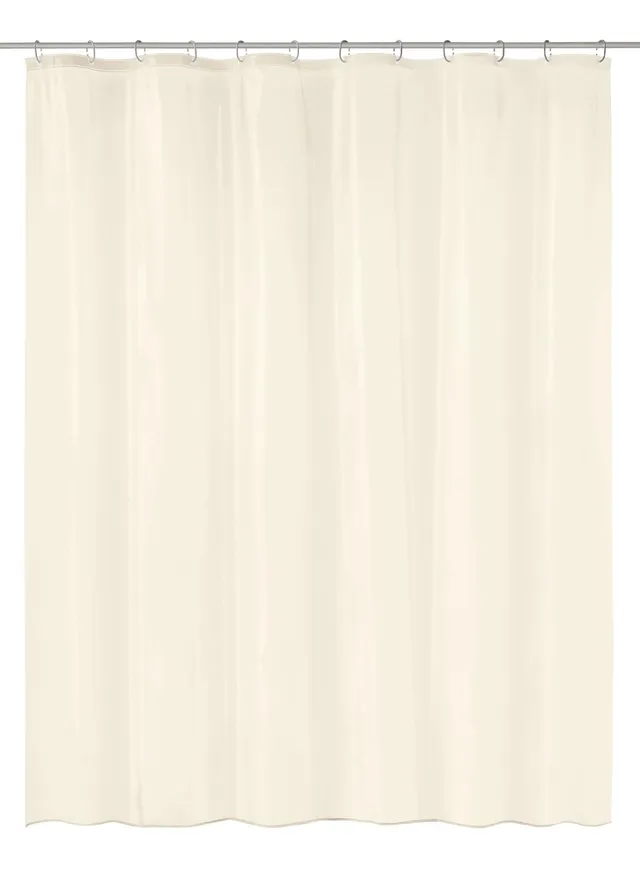 kleine-wolke-duschvorhang-uno-ecru-180-x-200-cm-aus-peva image 1