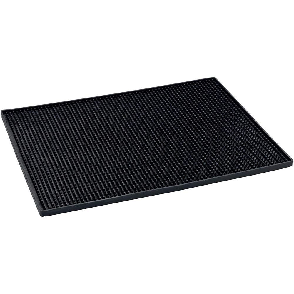 wenko-geschirr-abtropfmatte-maxi-40-x-30-cm-schwarz-gummimatte-mit-noppen image 1