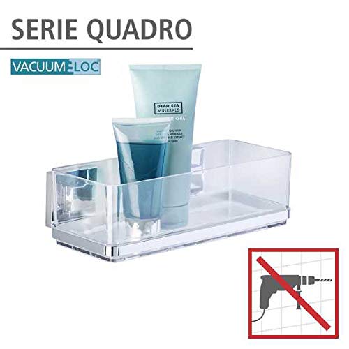 wenko-vacuum-loc-wandregal-quadro-uno-ohne-bohren-edelstahl-25-5-x-8-5-x-14-cm image 6