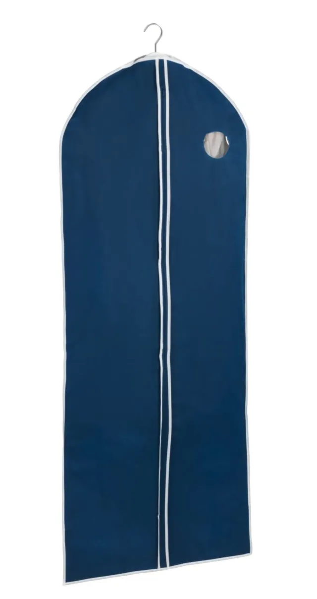 wenko-air-kleidersack-60x150-cm-navy-mit-sichtfenster image 1