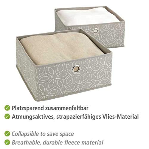 wenko-schubladenorganizer-balance-2er-set-taupe-28-x-13-x-28-cm image 5