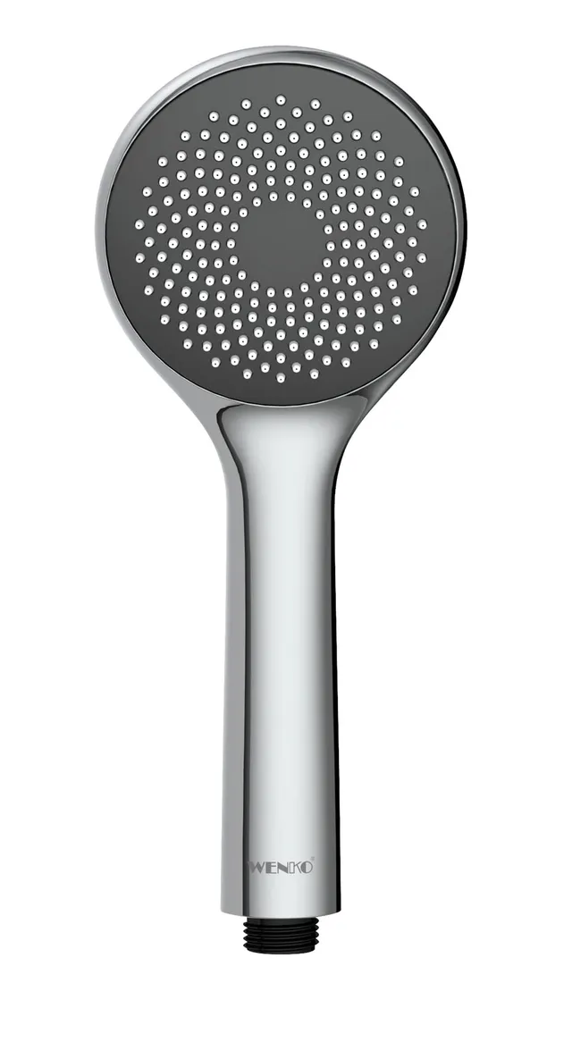 wenko-duschkopf-watersaving-handbrause-grau-9-6-cm image 1