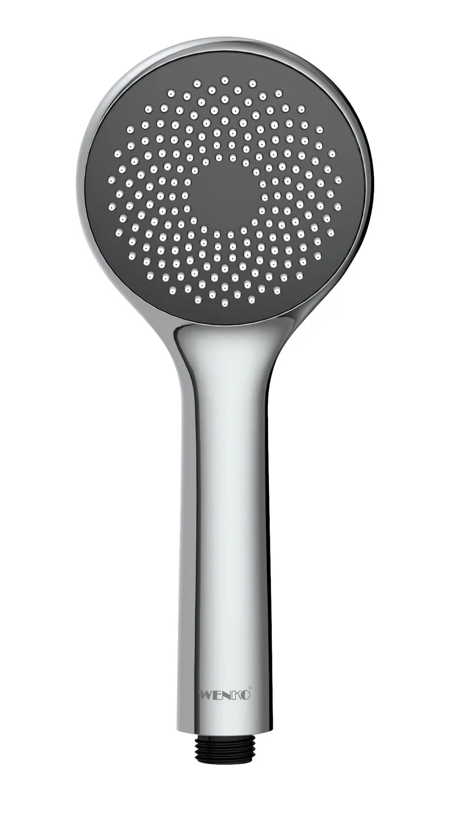 wenko-duschkopf-watersaving-handbrause-grau-9-6-cm image 1