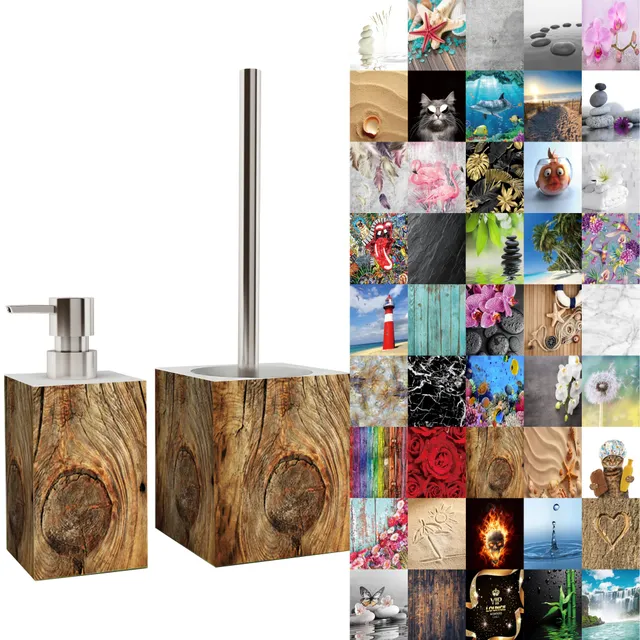 sanilo-badezimmer-set-rustikal-seifenspender-wc-b-rste image 1