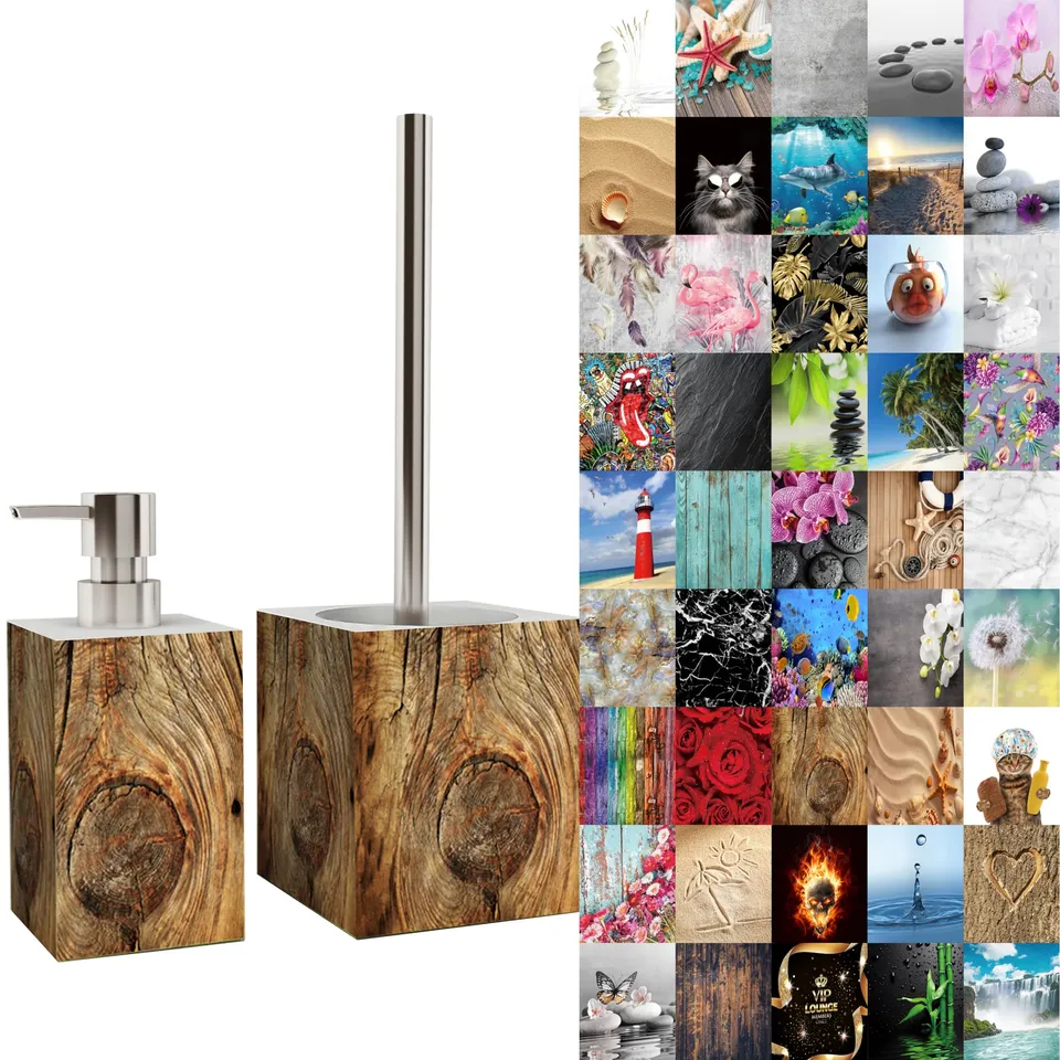 sanilo-badezimmer-set-rustikal-seifenspender-wc-b-rste image 1