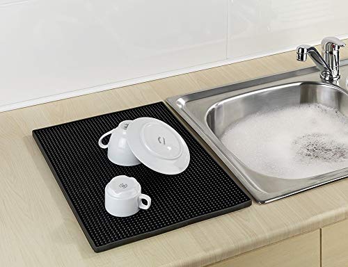 wenko-geschirr-abtropfmatte-maxi-40-x-30-cm-schwarz-gummimatte-mit-noppen image 7
